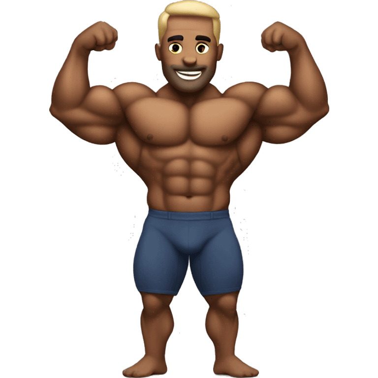 Body builder emoji