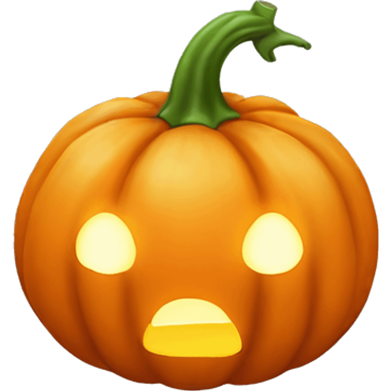 Orange pumpkin  emoji