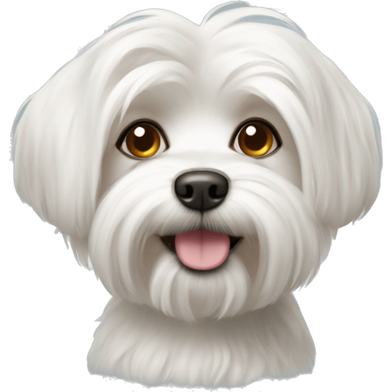 Maltese dog emoji