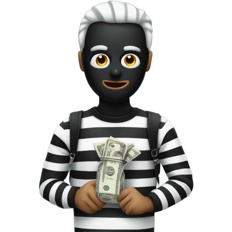 The popular robber emoji emoji