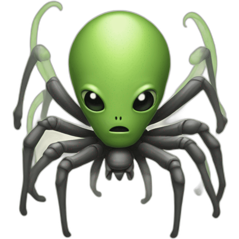 the eight - legged alien emoji