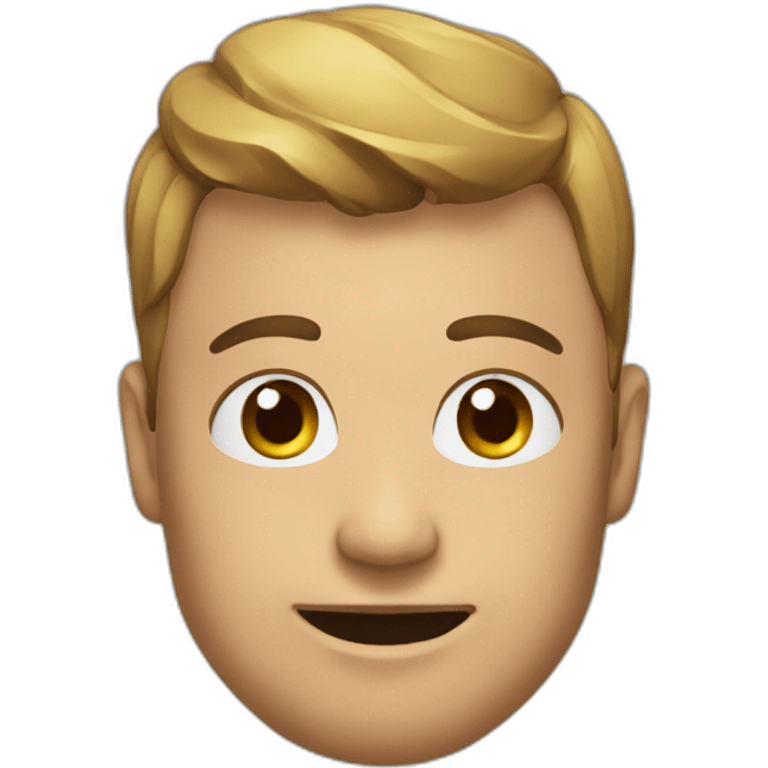 Mec étonné emoji