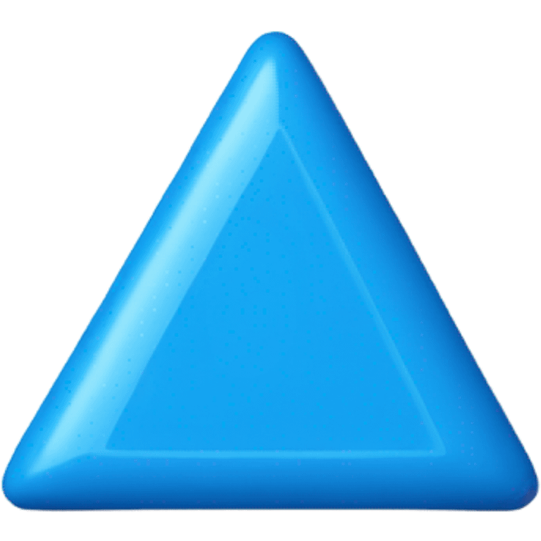 blue triangle pill with thin horizontal line emoji