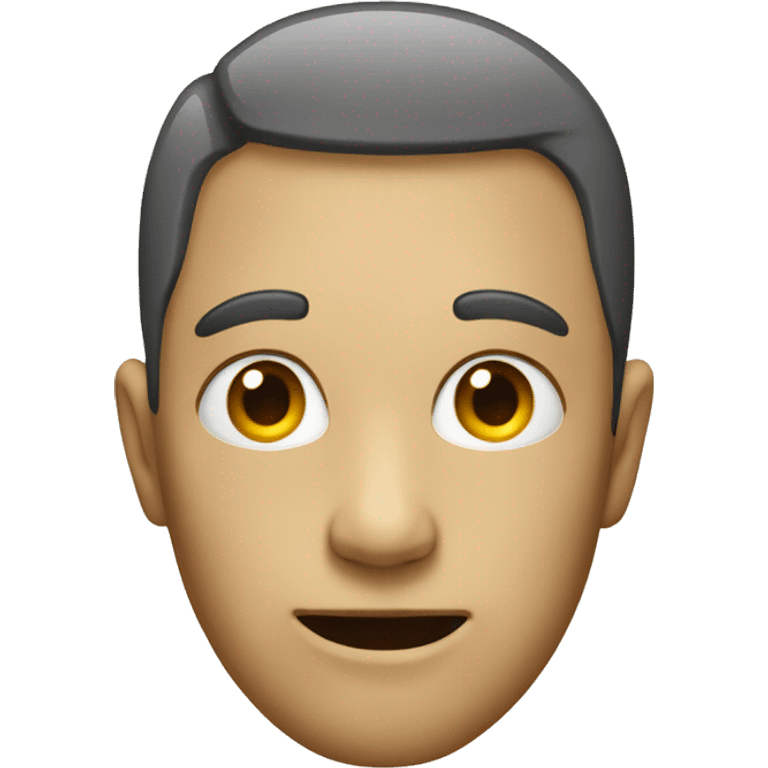 a head inside o emoji