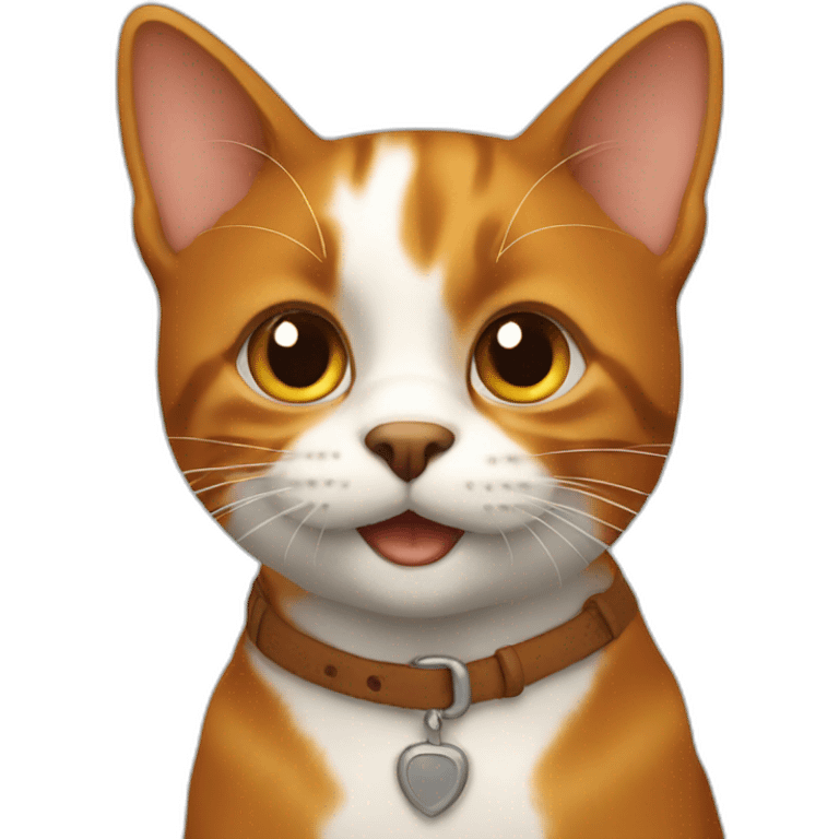 Chat roux emoji