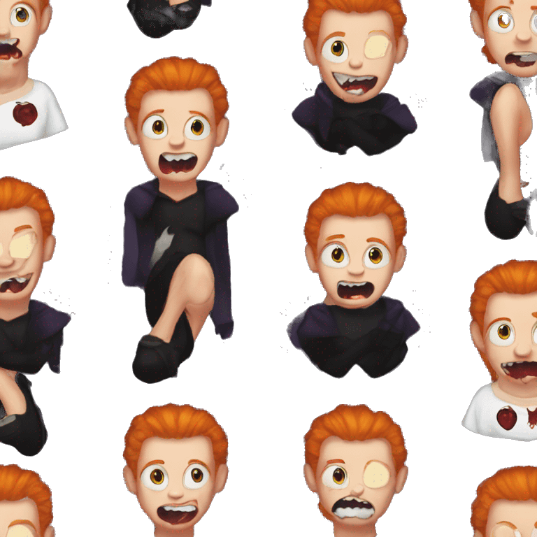 vampire socks genZ ginger emoji