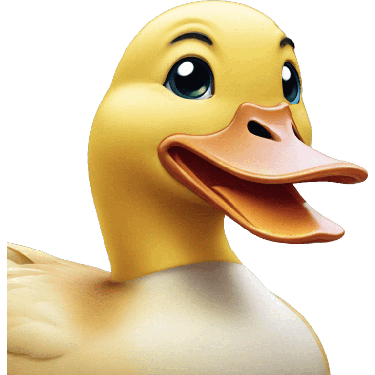 duck with abs emoji