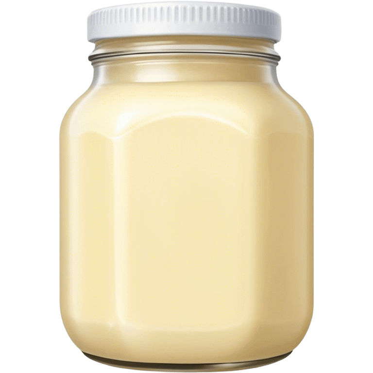 Mayonnaise jar emoji