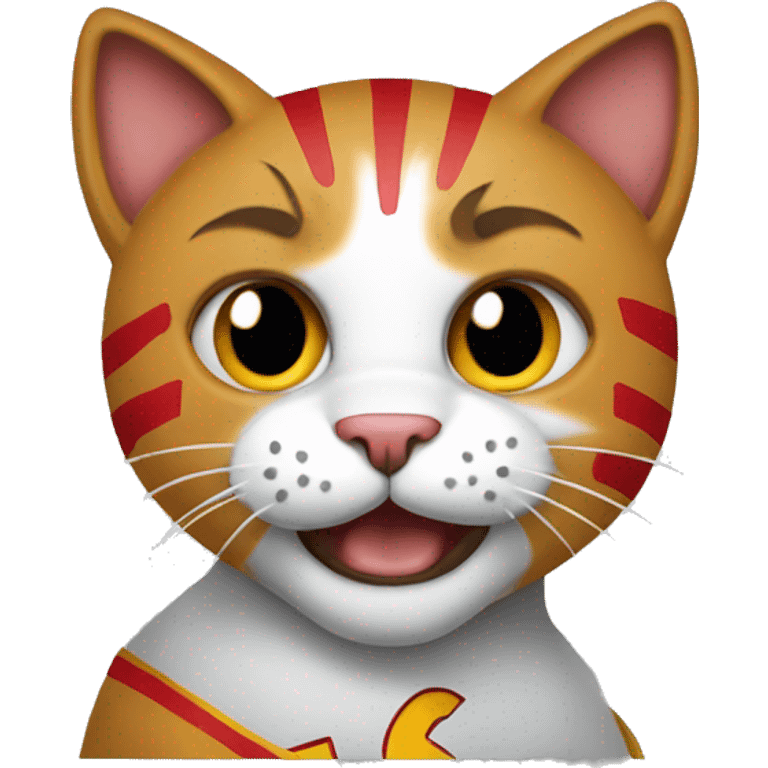 kansas city chiefs cat emoji