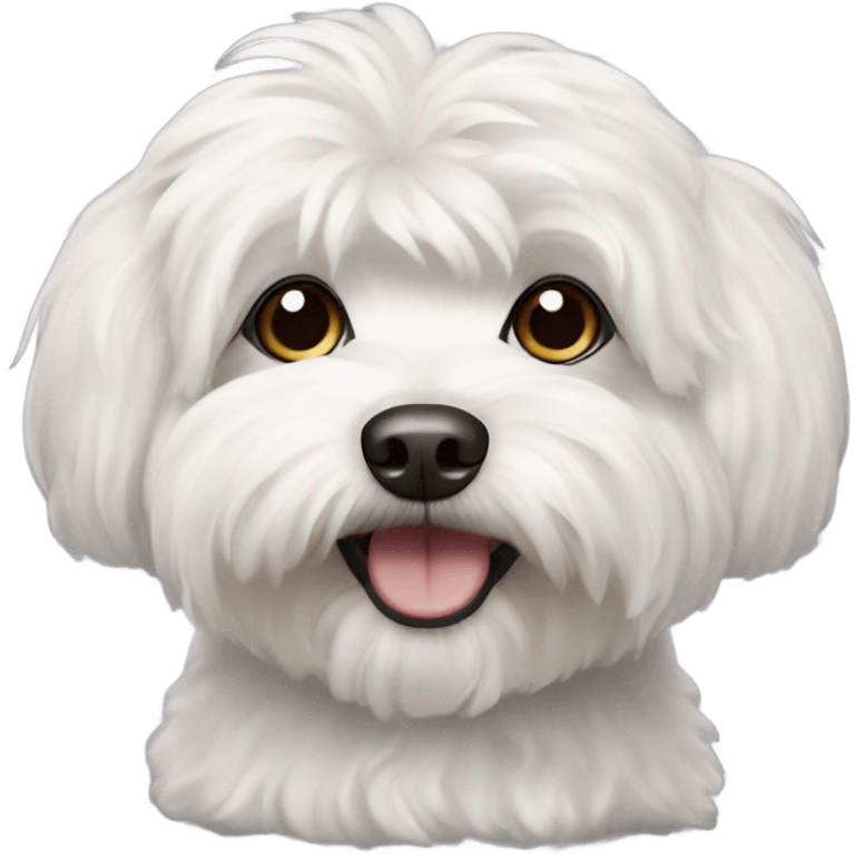 Havanese bichon dog emoji