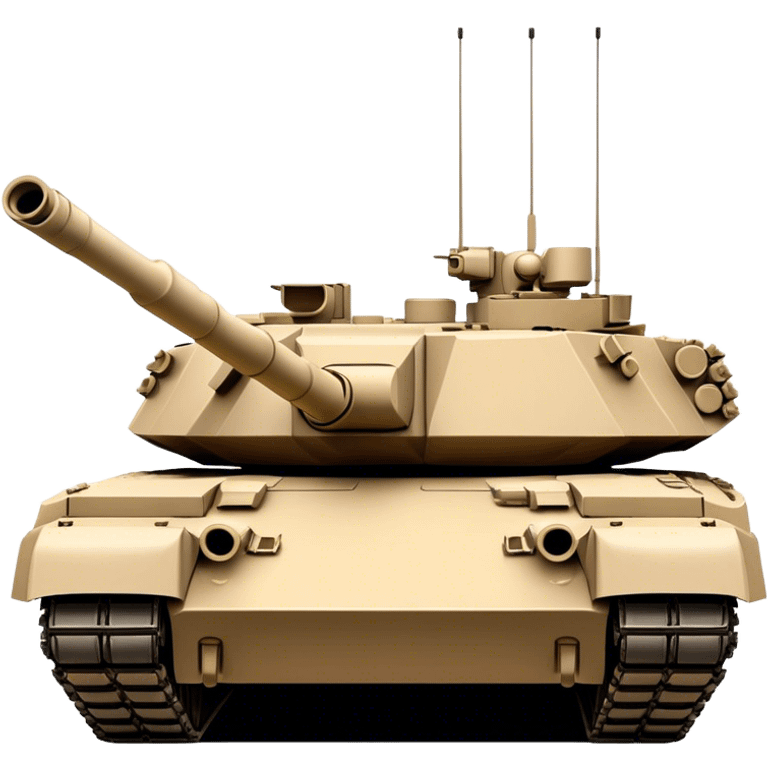 M1 Abrams Tank (sand colour) emoji