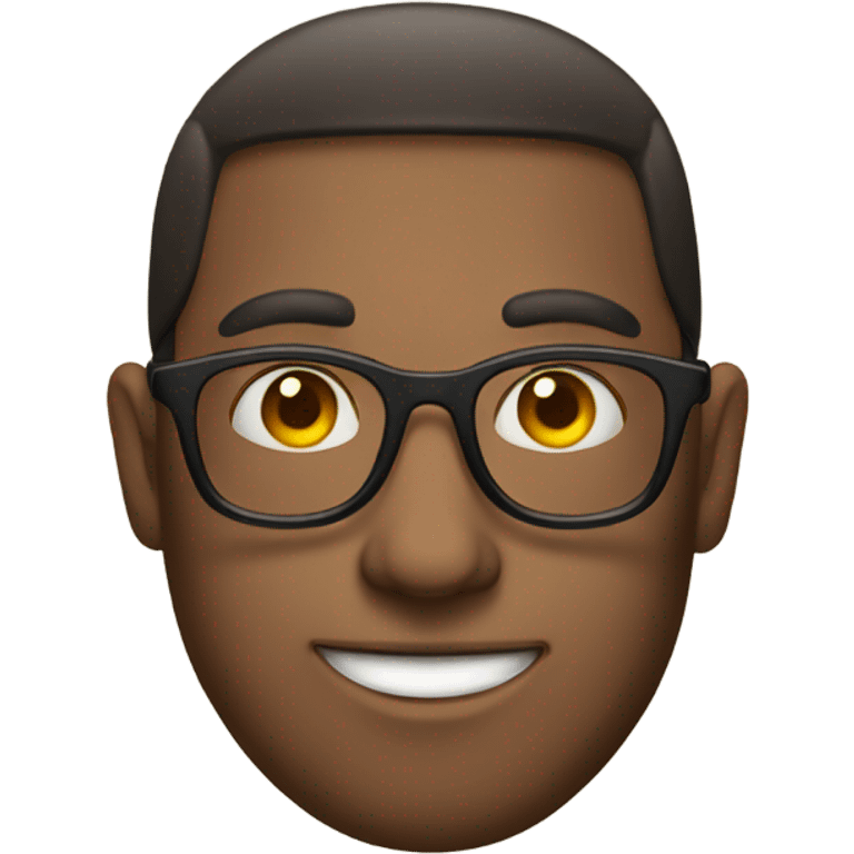 Jewish person with glasses emoji