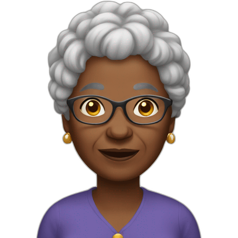 african grandma emoji