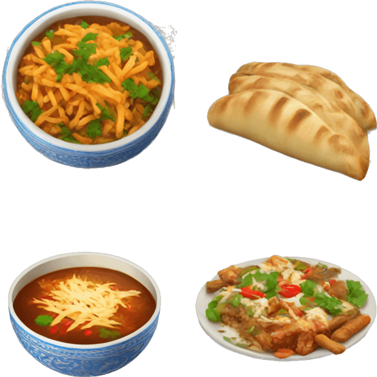 Uzbekistan food emoji