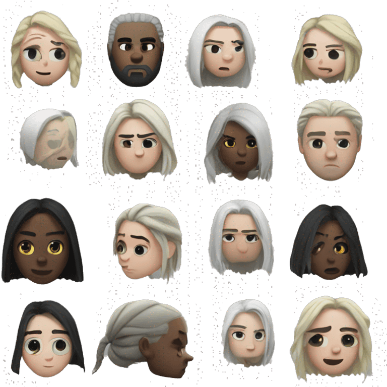 Billie Eilish in The Witcher emoji