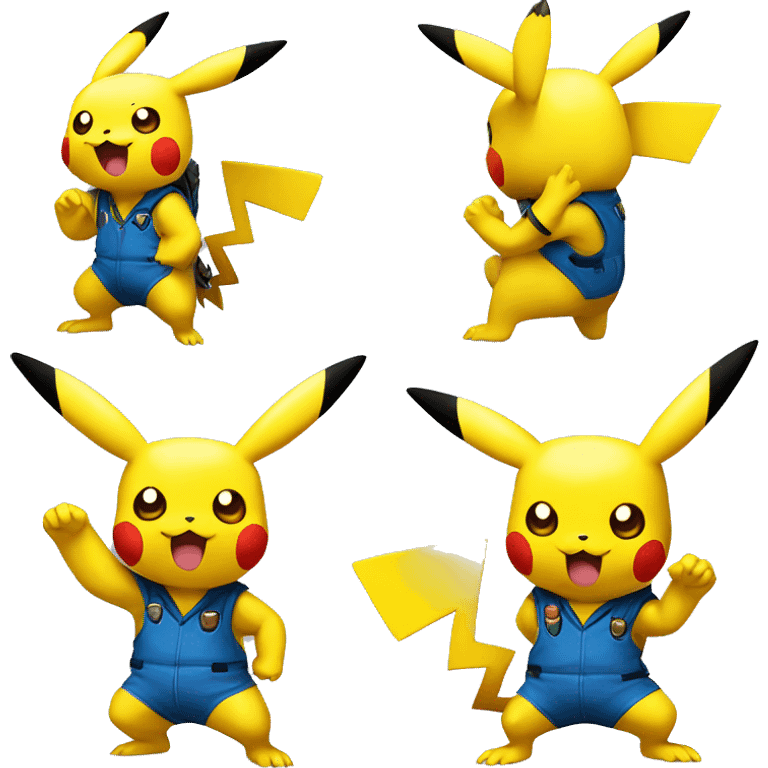 pikachu super smash brothers emoji