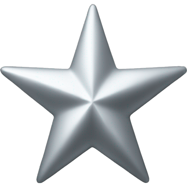 Silver star emoji