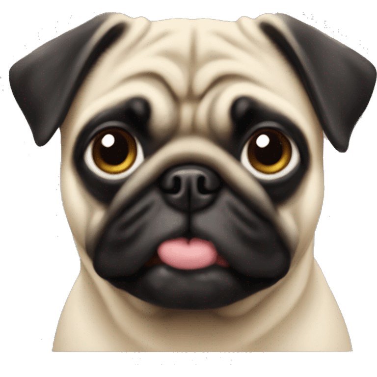 pug face emoji