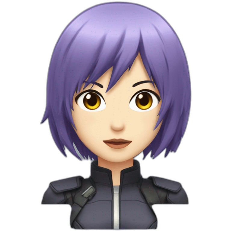 motoko kusanagi emoji