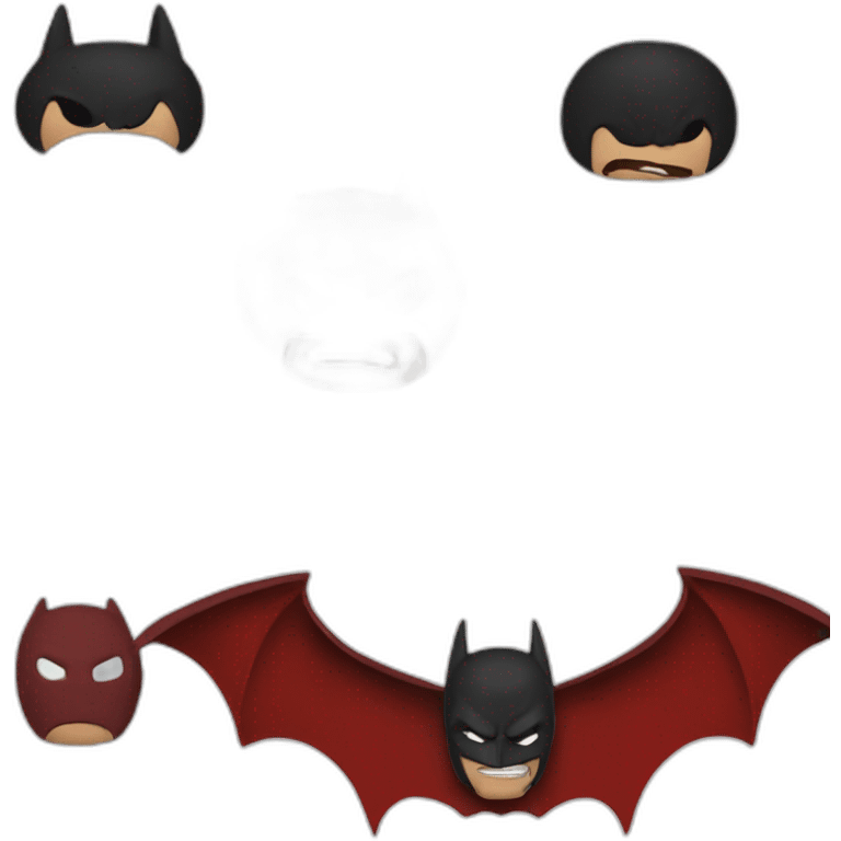 Red Batman emoji