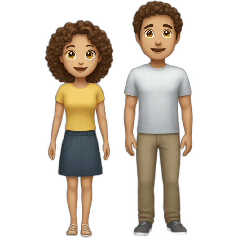 tall-filipino-man--andshort-woman-with-brown-curly-hair emoji