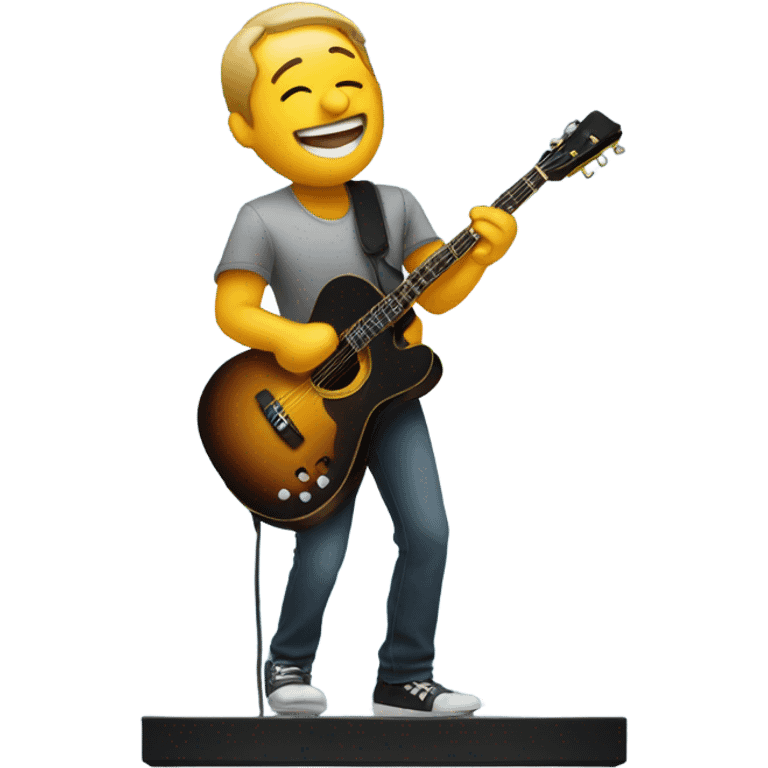 musician in the spotlight emoji