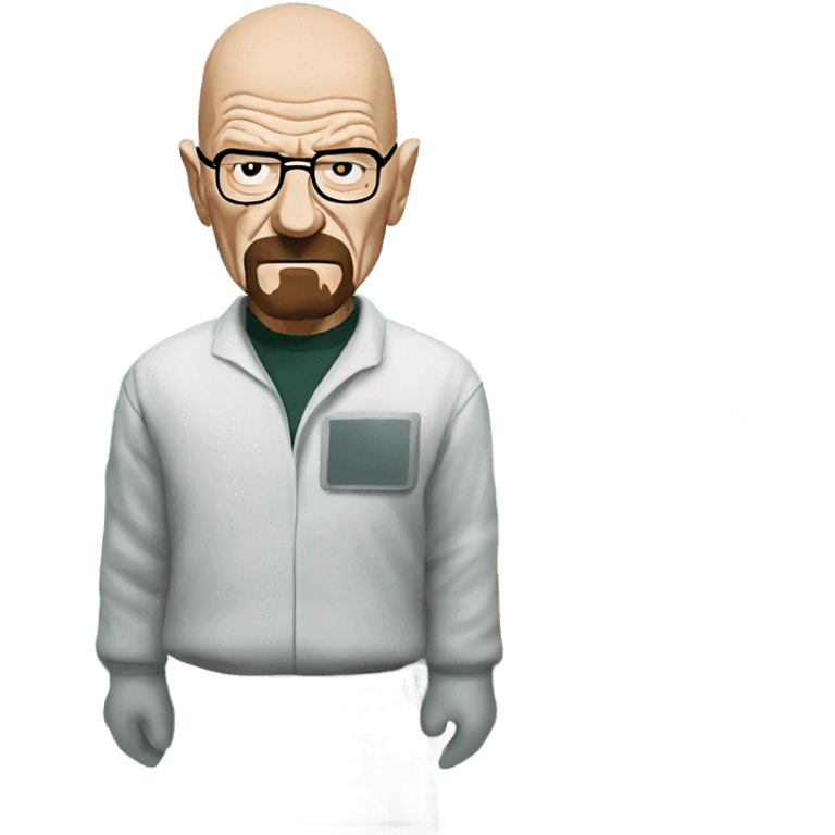 Walter white in a laboratory  emoji