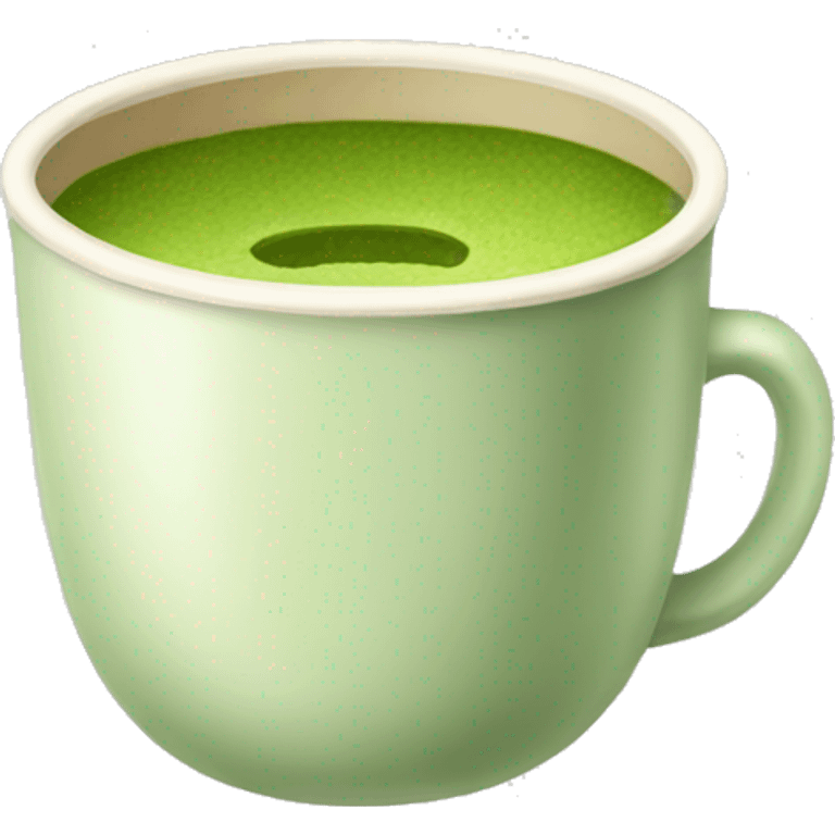 Matcha cup emoji