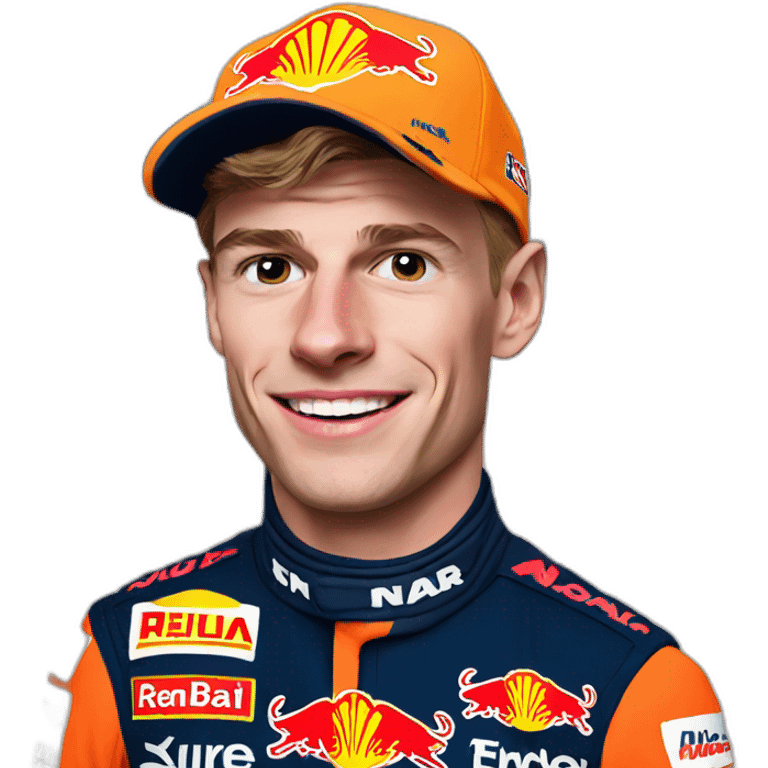 realistic photo of max verstappen emoji