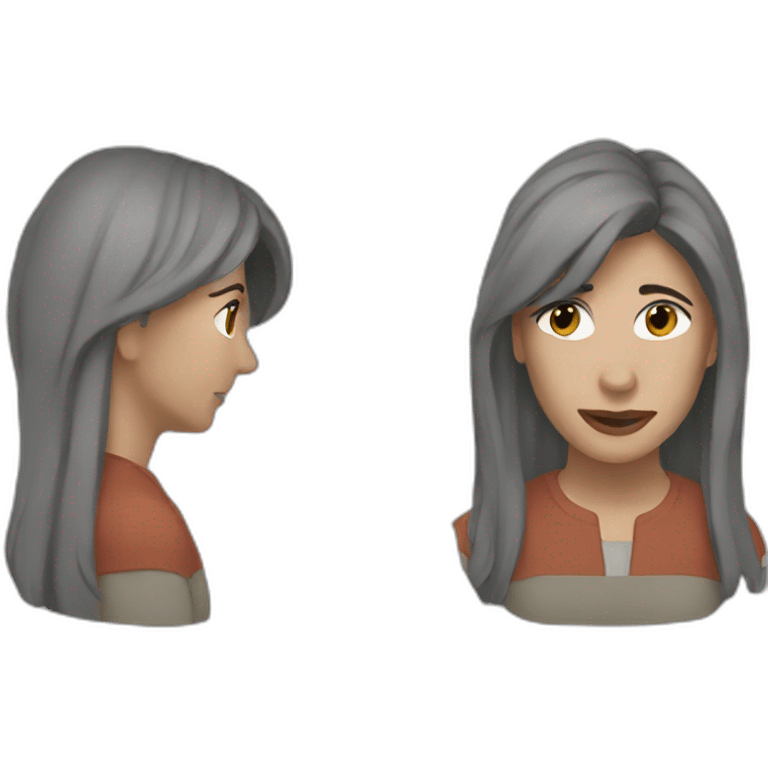 Rachel from serial friends emoji