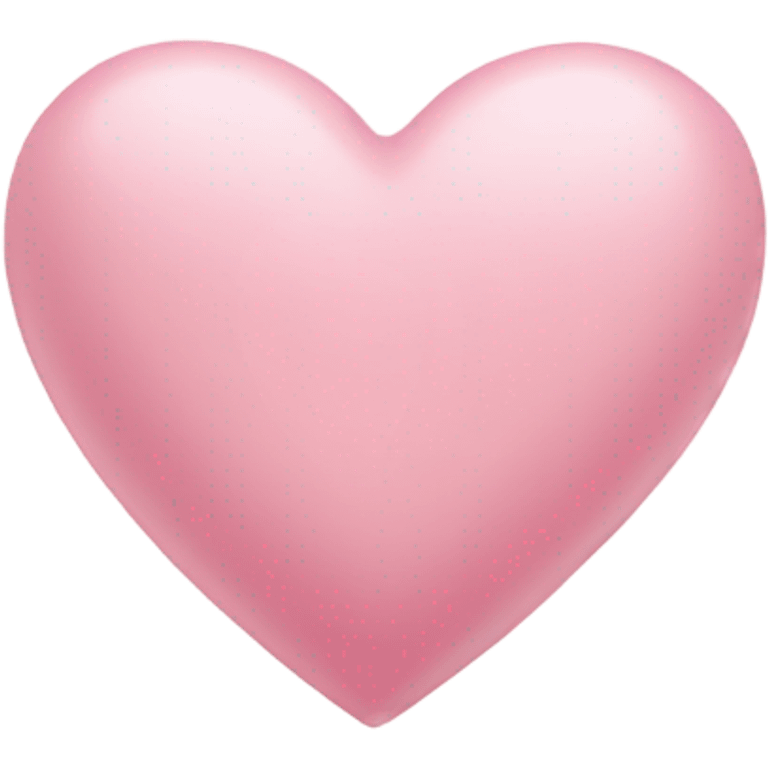 light pink heart emoji