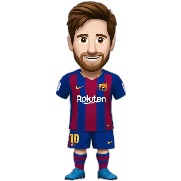 Messi en mère emoji