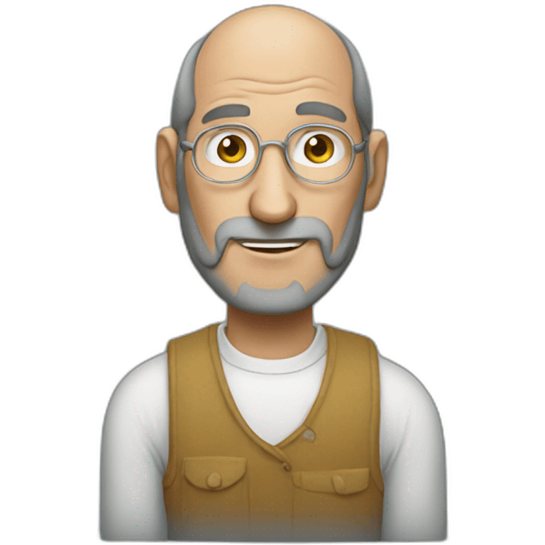 hippy Steve jobs emoji