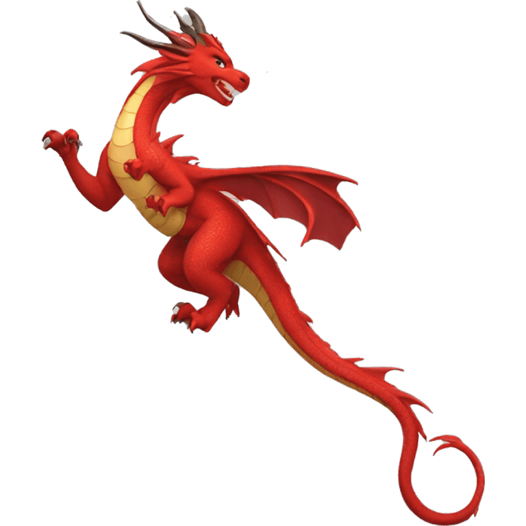 dragon mulan red emoji