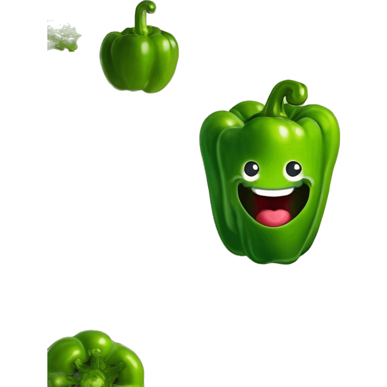 green bell pepper emoji