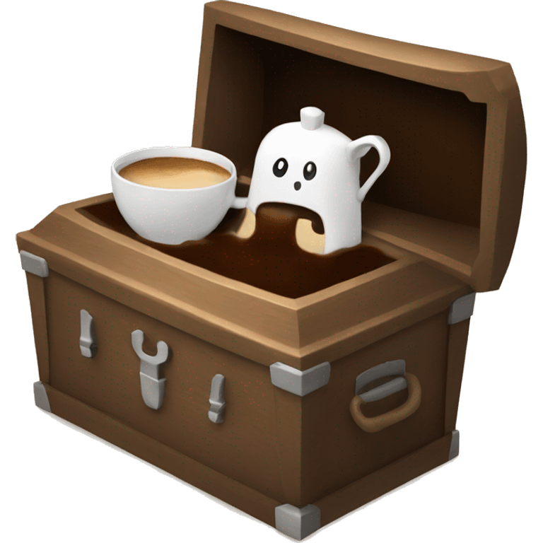 coffee in casket emoji