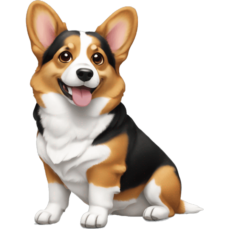 corgi Tricolor emoji