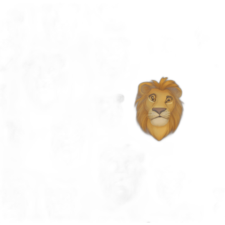 Lion King hoodie chapka emoji