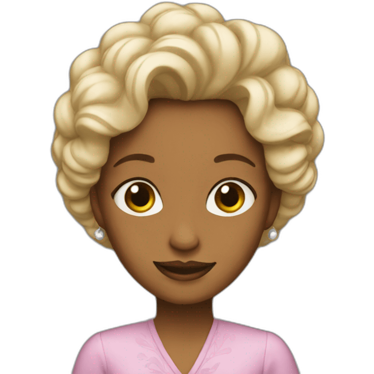 Famous lady emoji