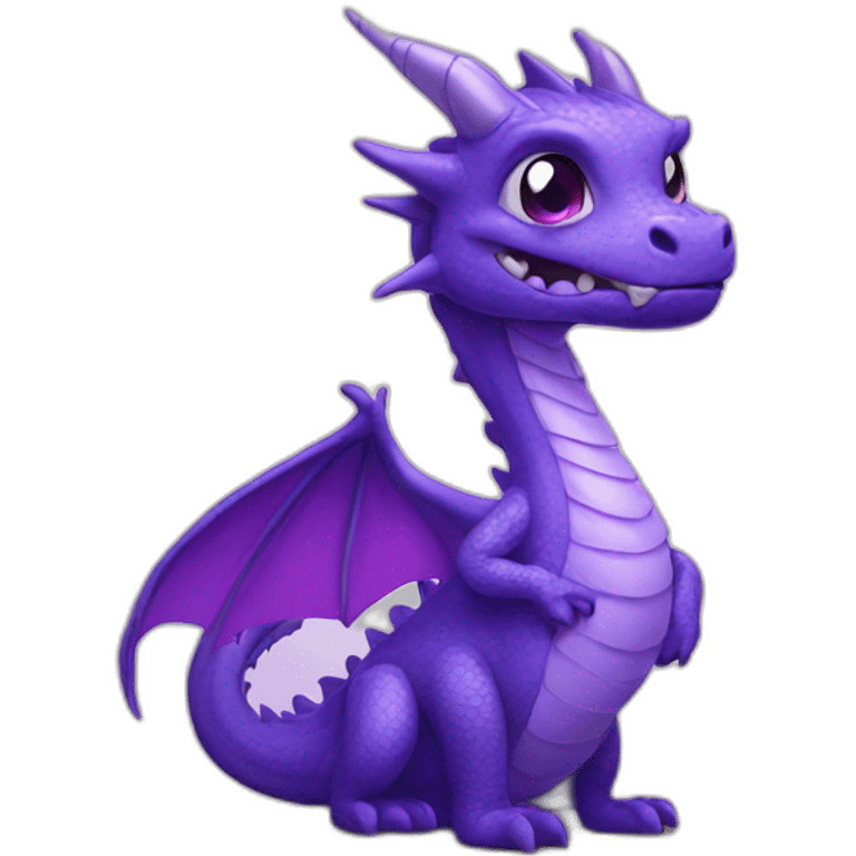 purple dragon emoji