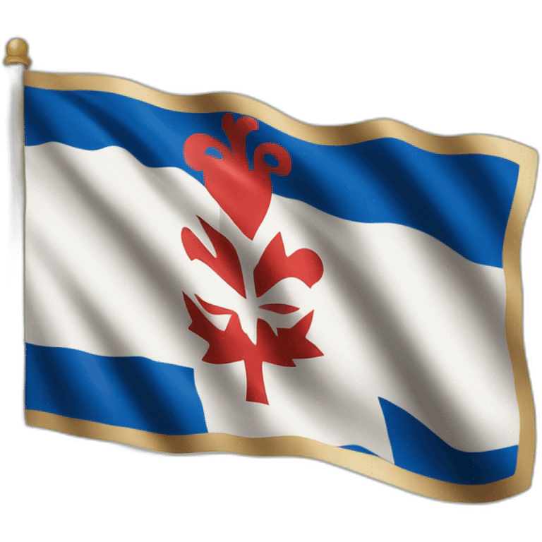 Drapeau du Québec emoji