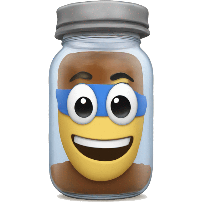 Create me an emoji jam jar emoji