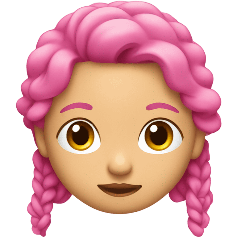 Lazo rosa bebé emoji