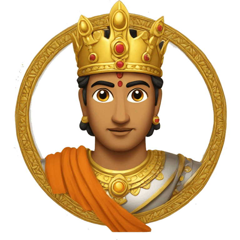 indin king samrat ashoka emoji