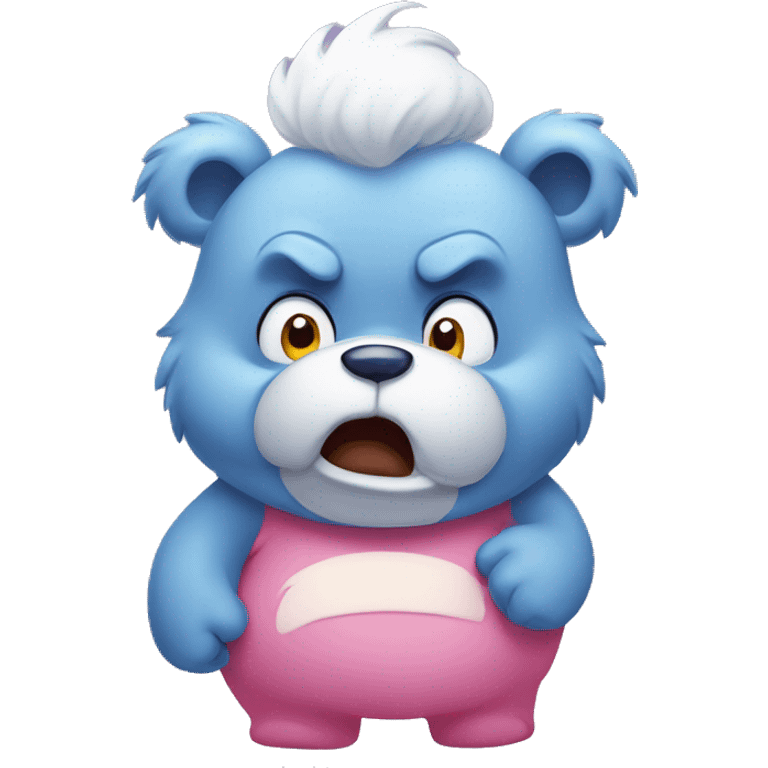 care bear angry emoji