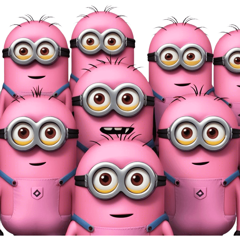 Minions rosa emoji