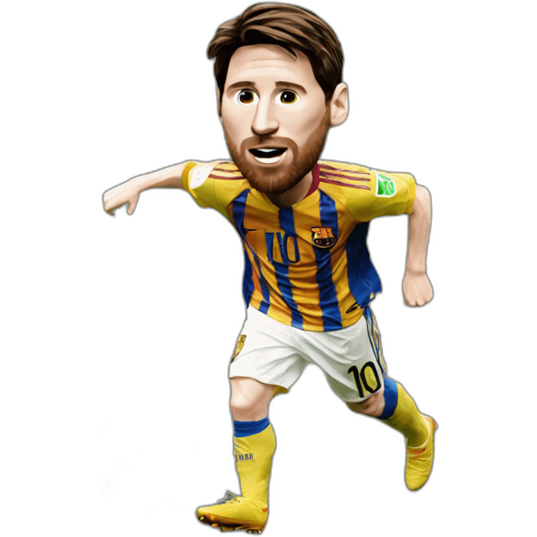 Messi ballon d'or emoji