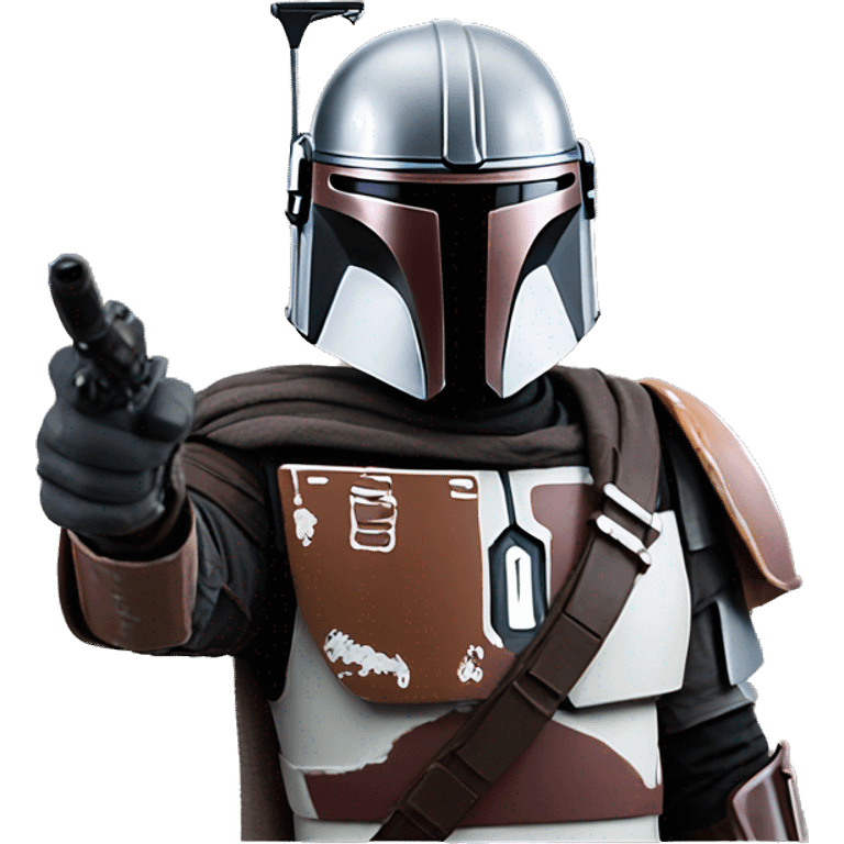 mandalorian pointing up emoji