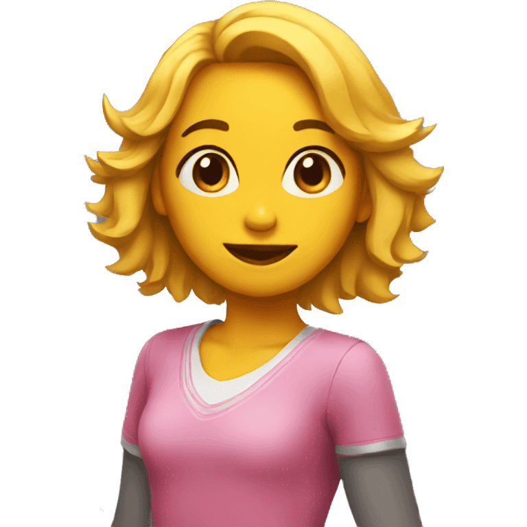 Chica emoji