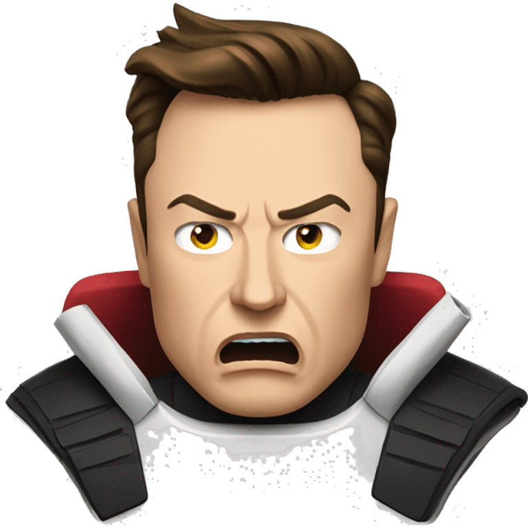 elon musk angry emoji